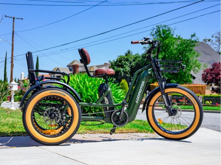 elevate your journey with the addmotor greattan l electric tricycle