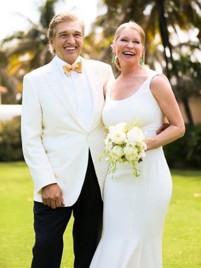 Albert DePrisco and Lisa Swayze's wedding photo