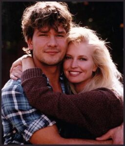 Lisa Swayze and her late husband Patrick Swayze