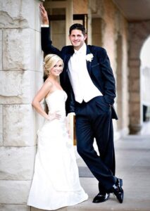 Dan Orlovsky and Tiffany Orlovsky's wedding photo