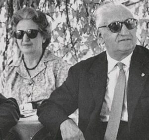 Laura Ferrari and Enzo Ferrari